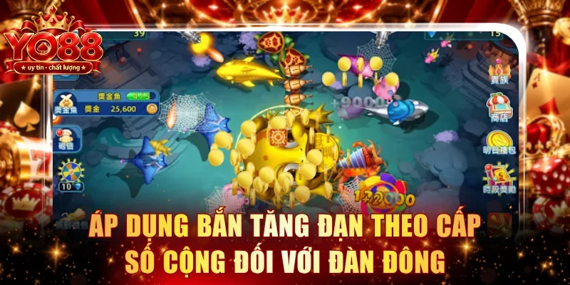 Áp dụng bắn tăng đạn theo cấp số cộng đối với đàn đông