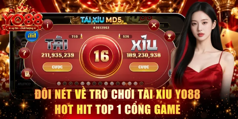 Đôi nét về trò chơi Tài Xỉu YO88 hot hit top 1 cổng game