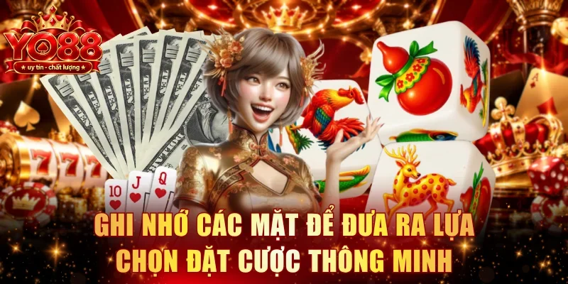 Ghi nhớ các mặt để đưa ra lựa chọn đặt cược thông minh