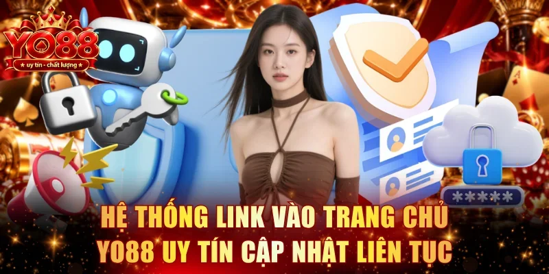 Hệ thống link vào trang chủ YO88 uy tín cập nhật liên tục