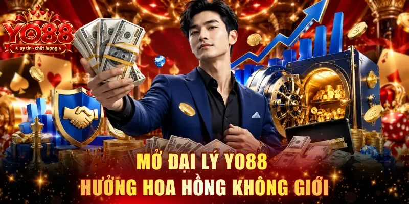 Mở đại lý YO88 hưởng hoa hồng không giới hạn