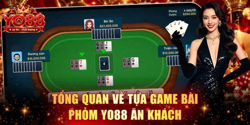 Tổng quan về tựa game bài Phỏm YO88 đổi thưởng ăn khách